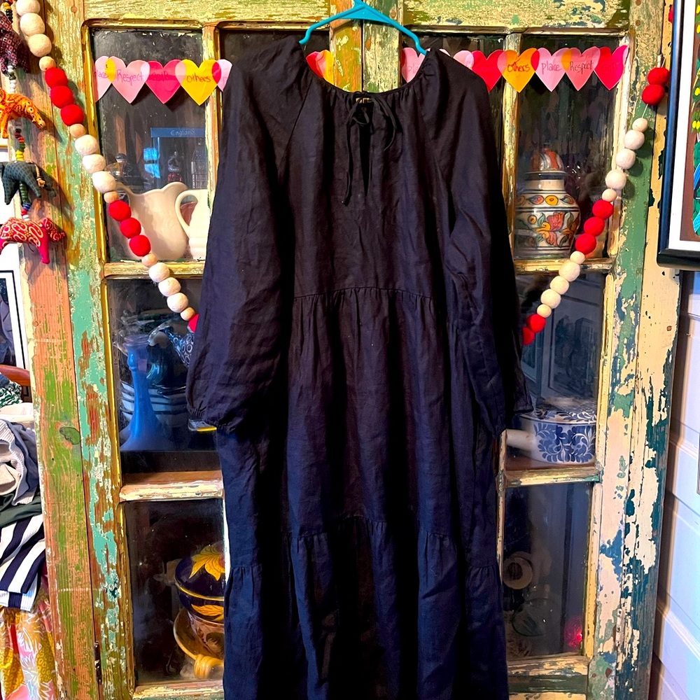 J.Crew linen dress L/XL